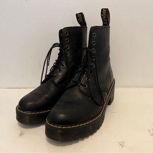 Doc Martens Platform Combat Boots